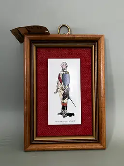 “Vintage Ceramic Tile Portrait of General Nathanael Greene – Revolutionary War”