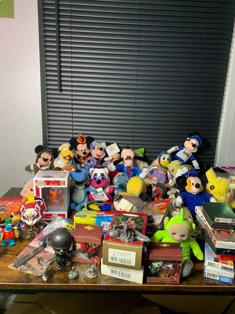 Something for everyone! Plush, Pewter, Harley, DISNEY!