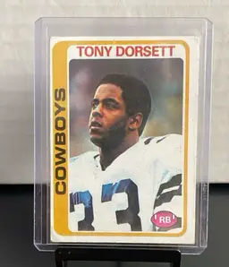 1978 Topps Tony Dorsett RC