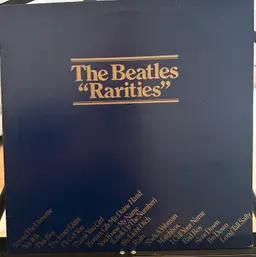 The Beatles - Rarities LP Record PCM1001 Parlophone Mono Compilation 1979