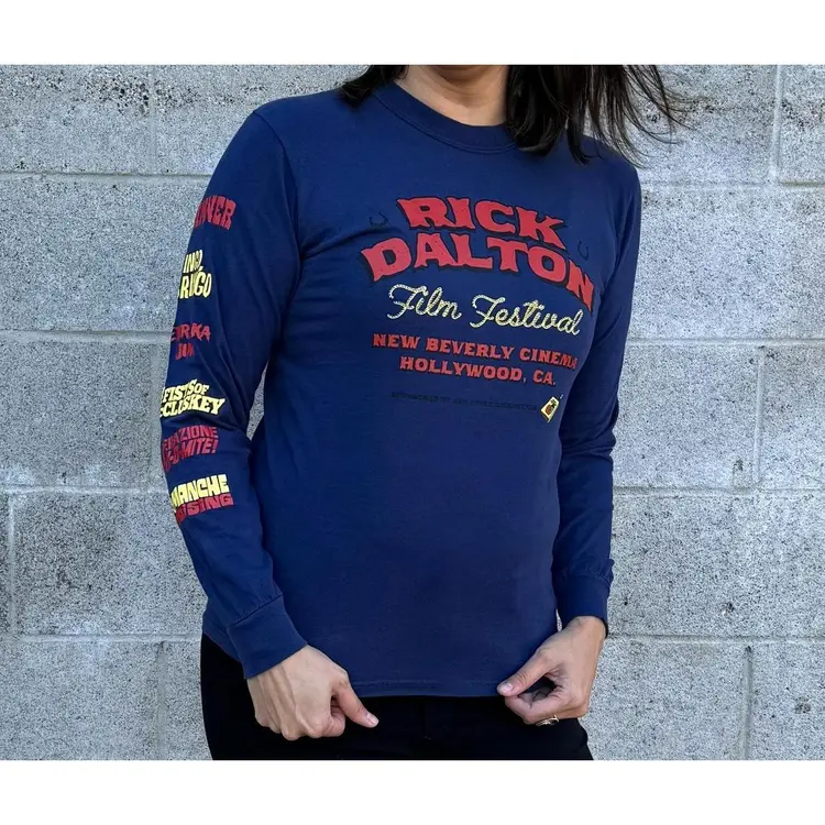 Rick Dalton Film Festival LONG SLEEVE T-Shirt - Various Colors & Styles