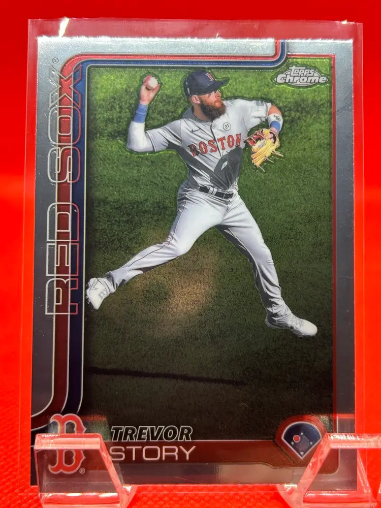 Trevor Story - 2025 Topps Chrome Boston Red Sox
