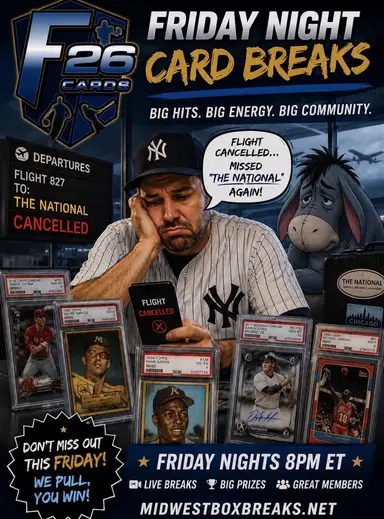 Friday Night Breaks with F-26 Cards!
