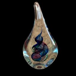Polish Swirl Paperweight