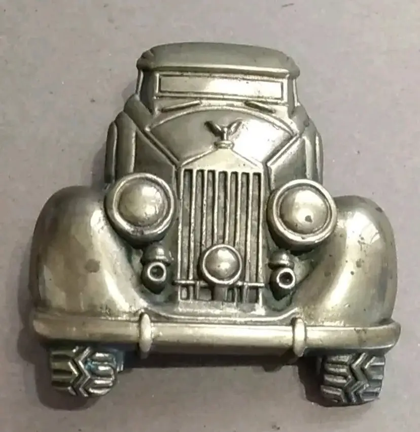 Rolls Royce Silver Shadow Belt Buckle Baron Buckle VTG 1978 Solid Brass #6015