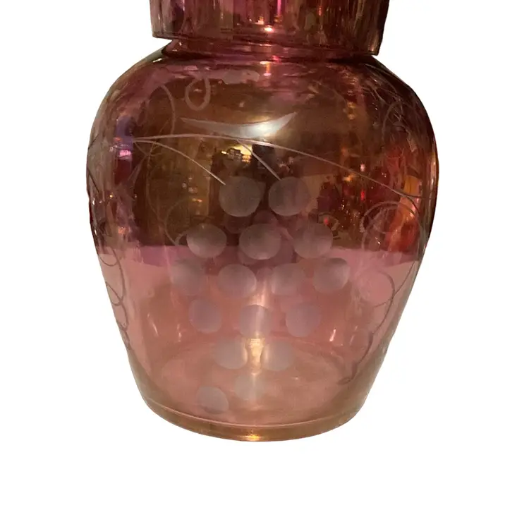 Pink Flashed Etched Tumble Up