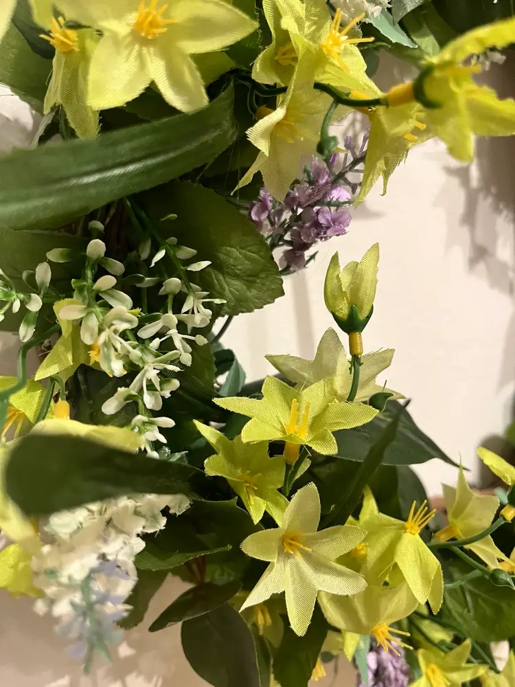 Spring Wreath Summer Wreath Front Door Indoor Floral Handmade Door Decoration