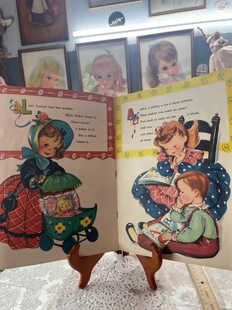Vintage Cloth Nursery Rhymes