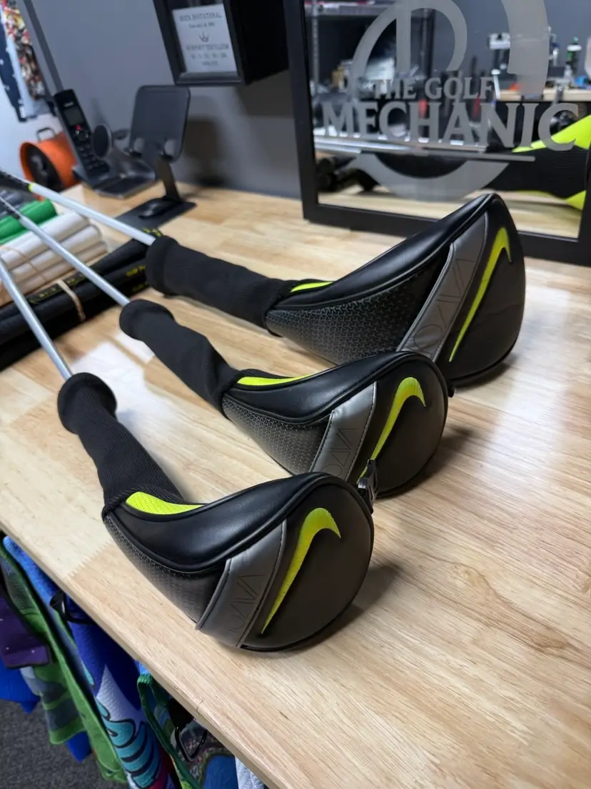 Nike Vapor Speed Wood Set With Fubuki X-stiff Shafts Includes driver And Japan/Tour issue Woods.