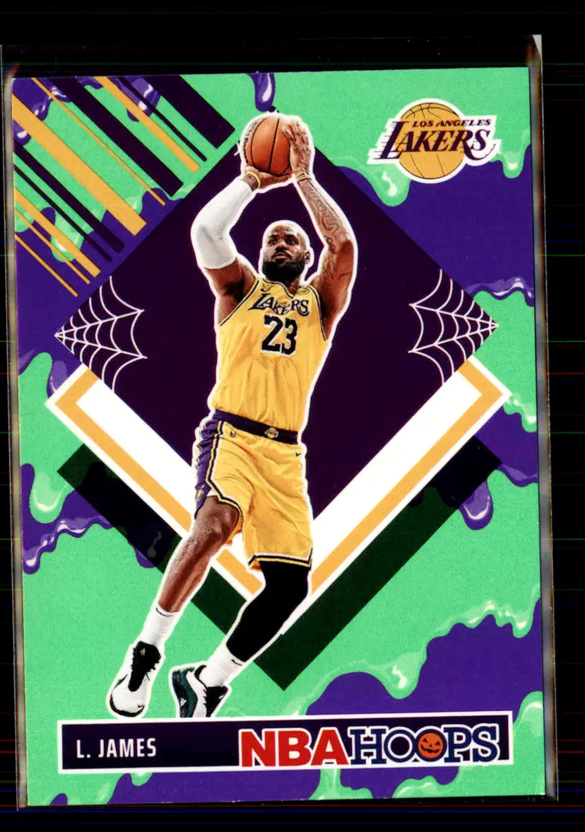 Lebron James 2024-25 Panini Haunted Hoops Slime #282 - (135) - Los Angeles Lakers
