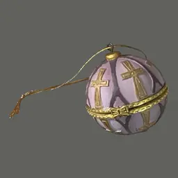 Vtg Heavy Ornament Trinket Box