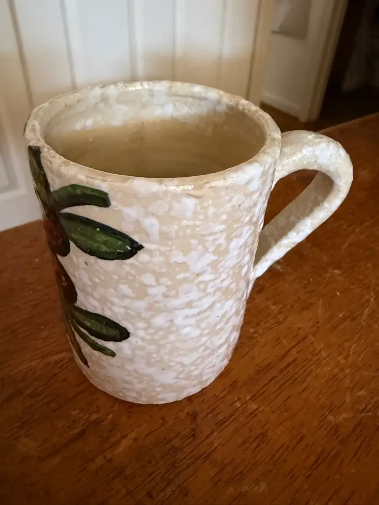 Hand Painted Pottery Mug