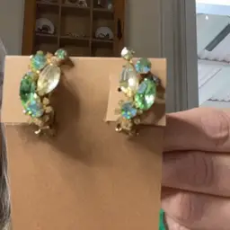 BeauJewel Clip On Earrings Vintage