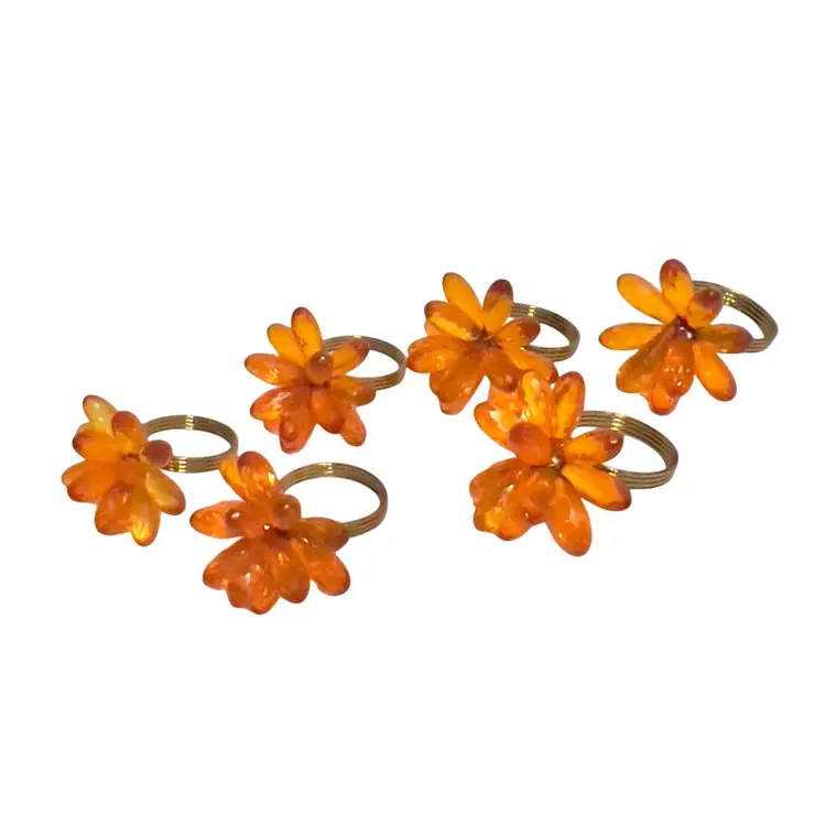 6pc NAPKIN RINGS
FACETED ACRYLIC
Pier1 Imports
Christmas Holiday Party
Celebration Winter Gift
Thanksgiving Harvest Autumn Halloween Party Celebration Gift