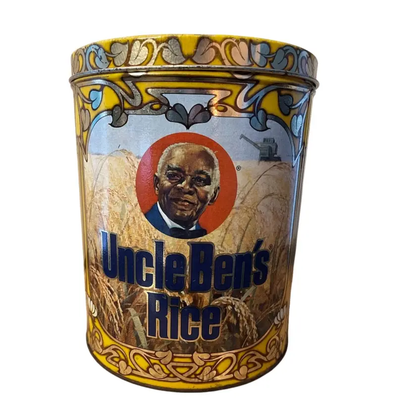 Uncle Ben's Rice 40th Anniversary 1943-1983 Tin Can