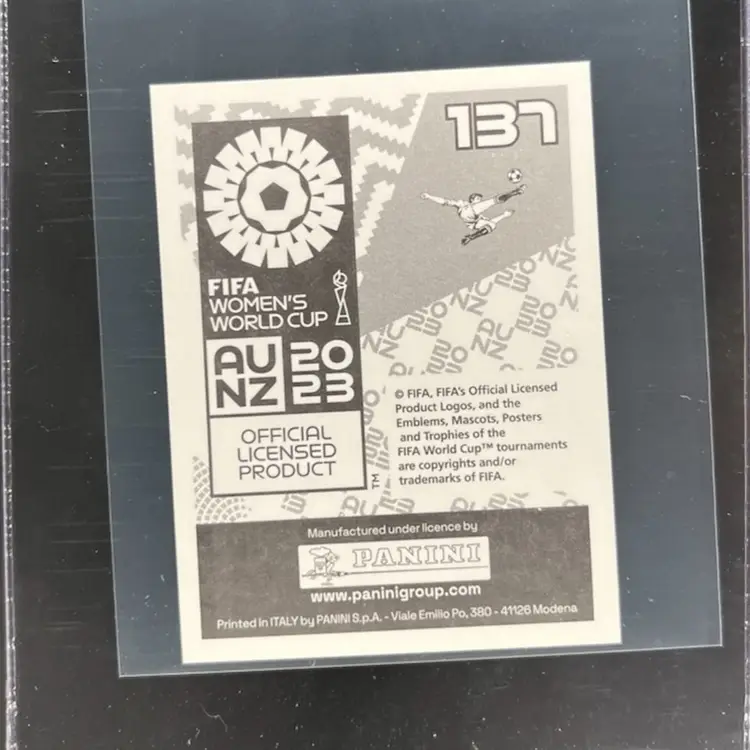 Jordyn Huitema 2023 Panini Women’s World Cup Sticker Canada Soccer Card