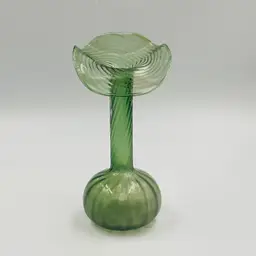 Moody Forest Fairy Meets Italian Art Glass Jack In The Pulpit