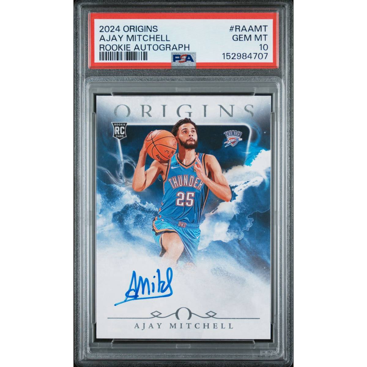 CHASING CARDBOARD · Ajay Mitchell Panini Origins Rookie Auto RC 