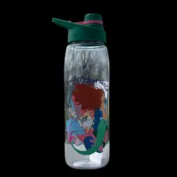 The Little Mermaid Live Action Plastic Water Bottle