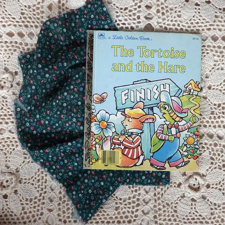 Little Golden Book The Tortoise and the Hare Junk Journal Mini Kit