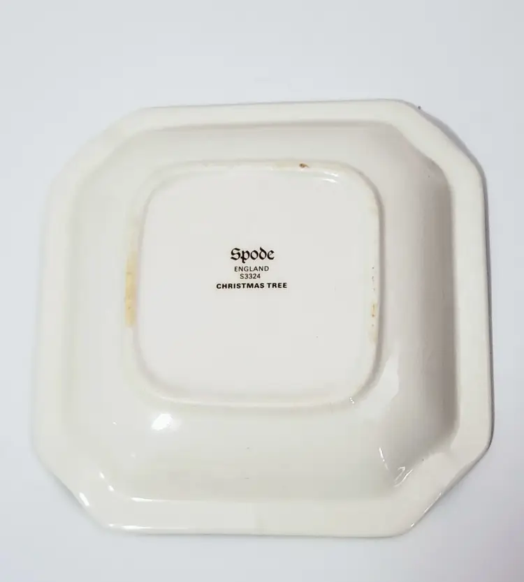Vintage Spode Christmas Tree ashtray
