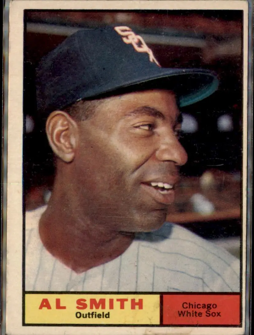 1961 Topps #170 Al Smith - ( ) - Chicago White Sox