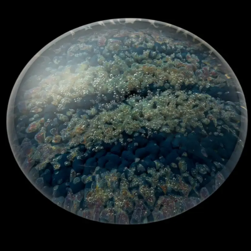 #07 Contemporary Art Glass ‘Galaxy’ 1” X 3”