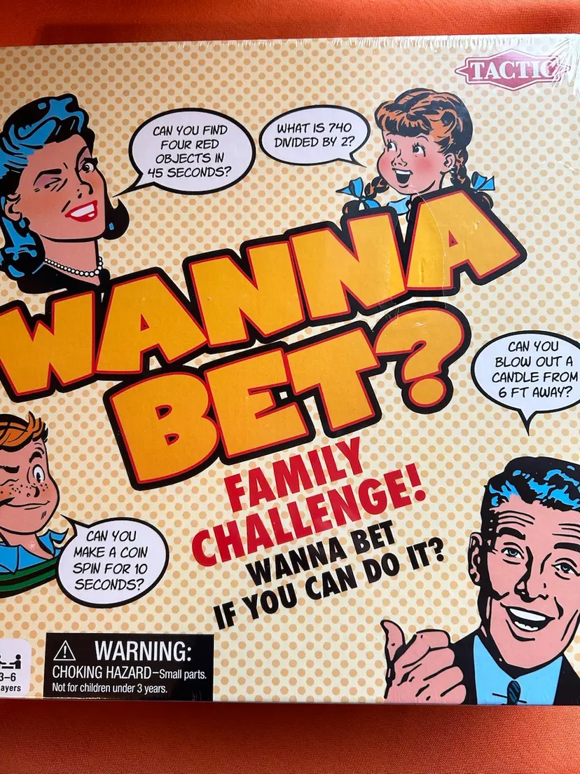 Tactic Toys 41065 Wanna Bet - Ages 8 And Up