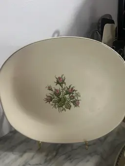 Moss Rose Serving Platter