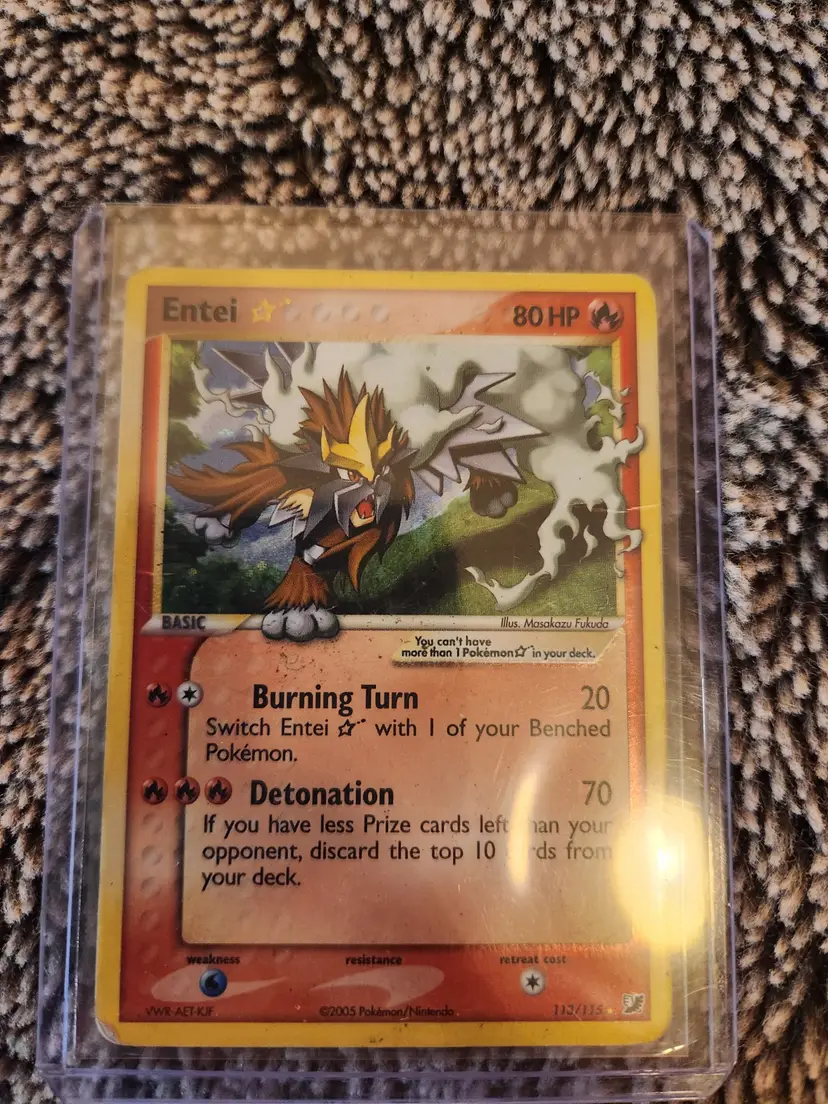 Goldstar Entei 2005 Very Rare