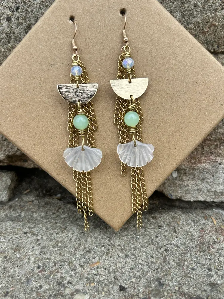 Handmade Chandelier Style Earrings By Me