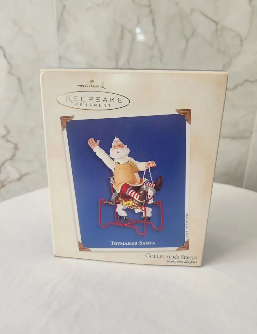 2003 Hallmark Keepsake Ornament Toymaker Santa