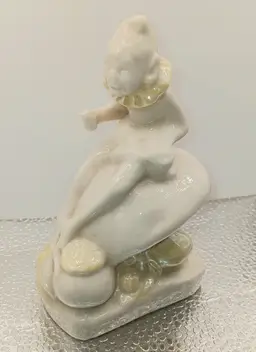 Belleek Irish Leprechaun Figurine
