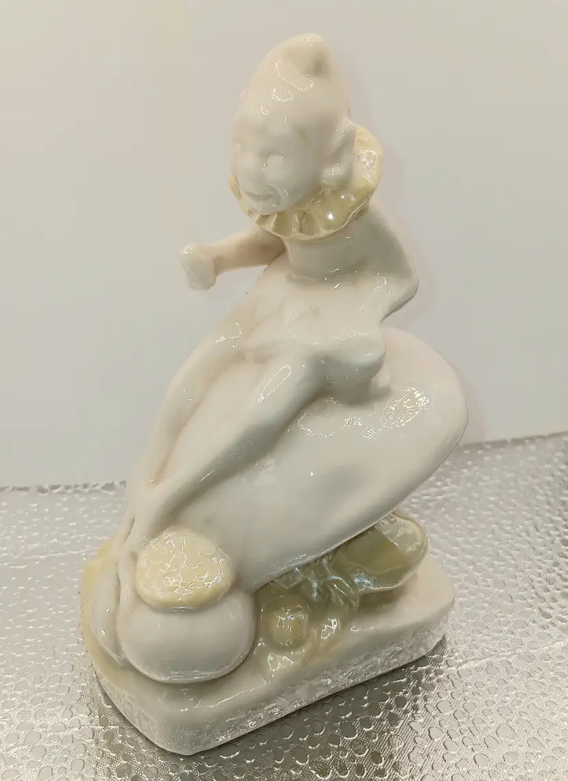 Belleek Irish Leprechaun Figurine