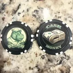 #05 ITW Money Poker Chip Ball Marker