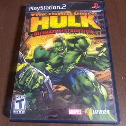 Incredible Hulk: Ultimate Destruction PS2 (Sony PlayStation 2) CIB Complete