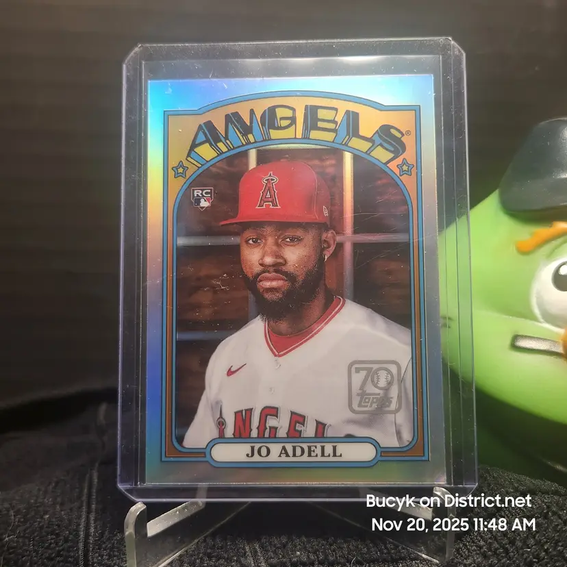 2021 Topps Chrome 70 Year - Jo Adell Los Angeles Angels