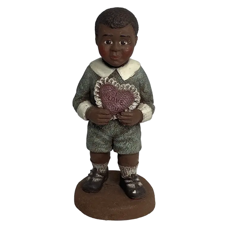 Sarah's Attic #7/7000 Limited Edition Webster, Heart that Reads I Love You, 5.5"