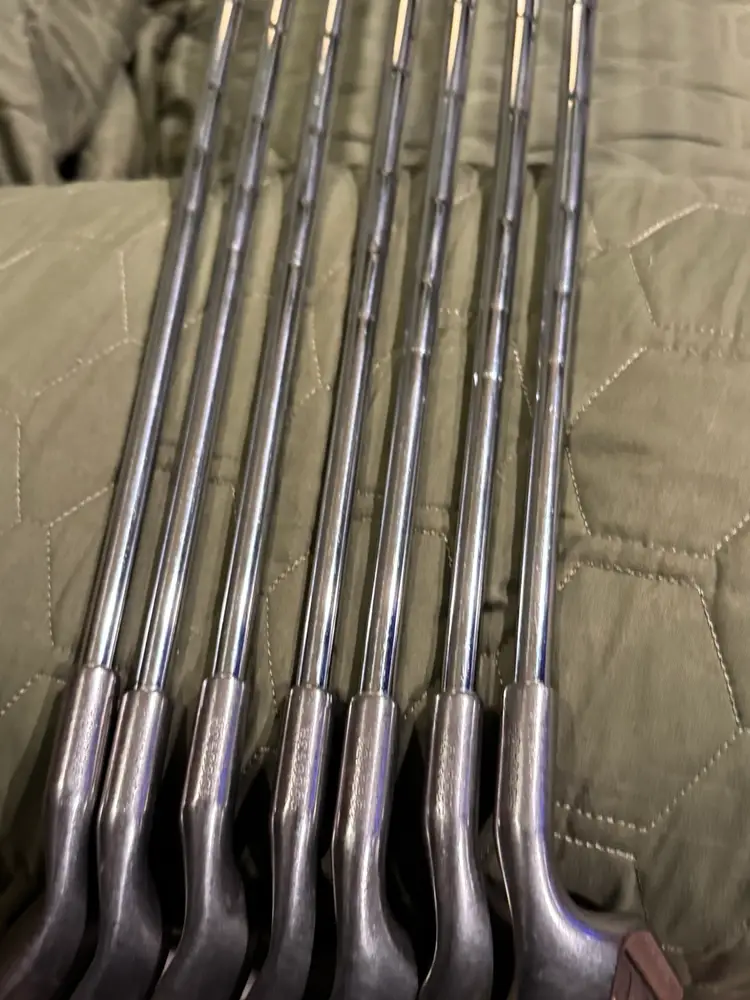 Ping Eye 2 Black Set 4-W, Iron MATCHED SERIAL #’s Ping Steel KT Shaft