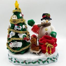 Avon Wonderful Countdown to Christmas Talking Advent Calendar WORKS & COMPLETE