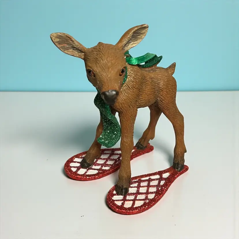 Danbury Mint The Baby Animal Ornaments Moose Christmas Ornament Holiday