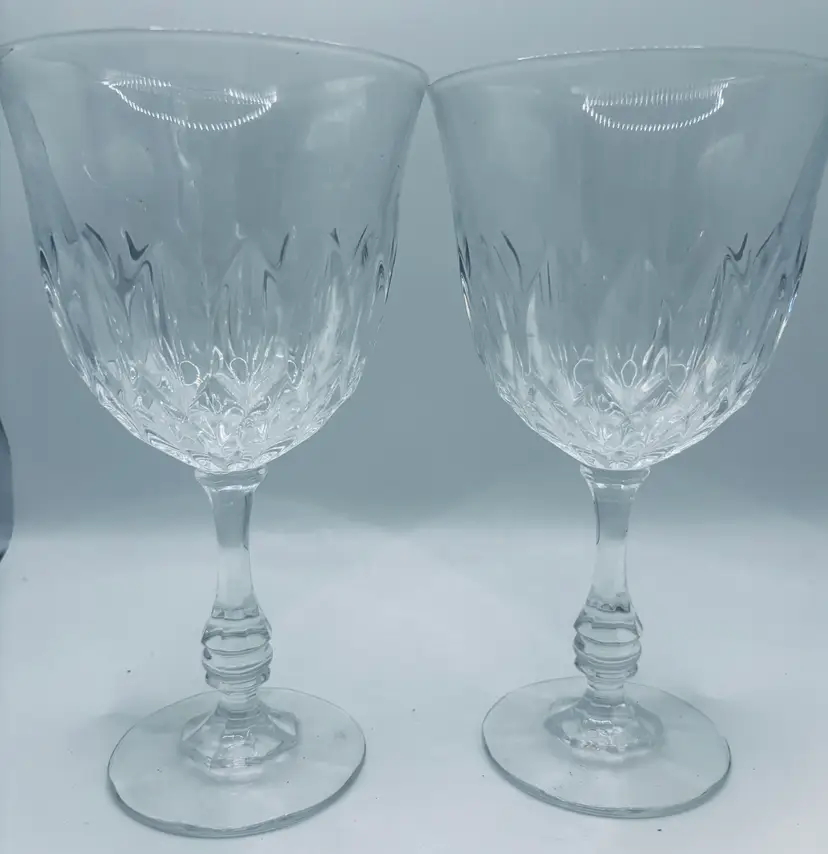 Vintage Fostoria Magnum Wine Glasses Set of 4