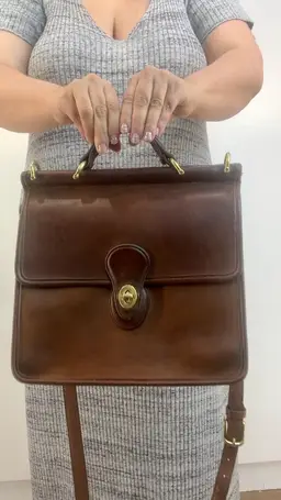 Coach Willis Bag British Tan 9927 Handbag Crossbody