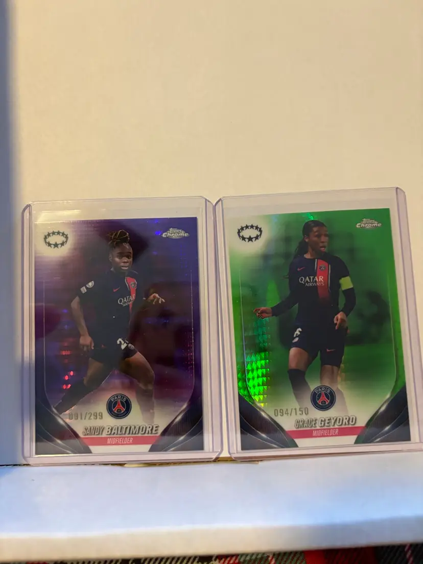 Grace Geyoro Sandy Baltimore Topps Chrome 24 Uwcl PSG