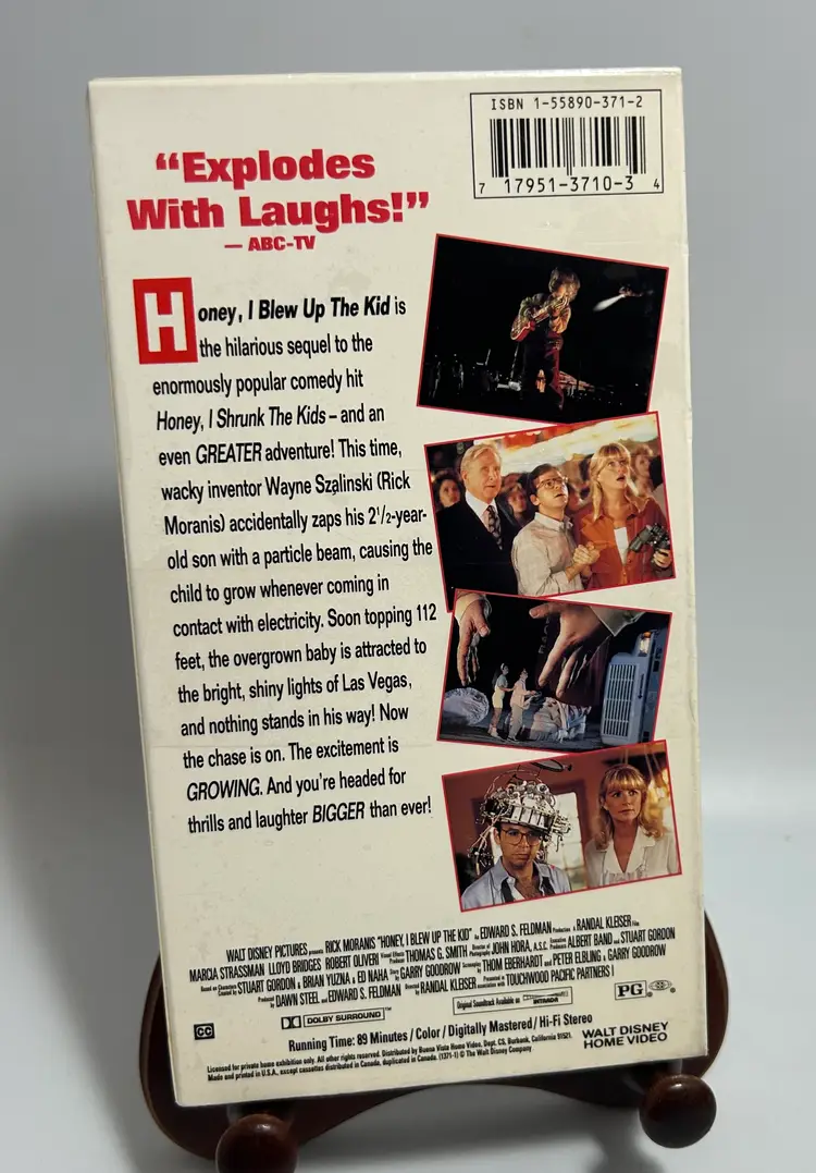 Vintage 'Honey, I Blew Up the Kid' Factory Sealed VHS 1993