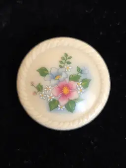 Vintage Avon Spring Bouquet Porcelain Brooch
