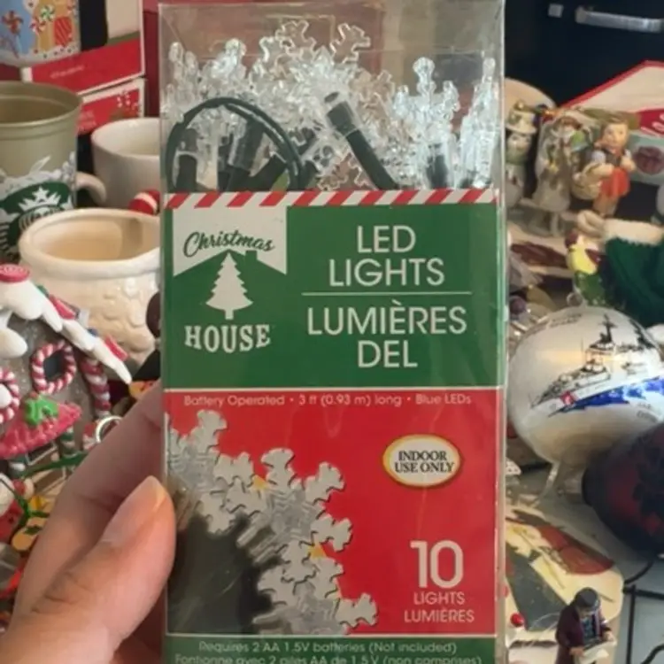 LED Snowflakes Lights