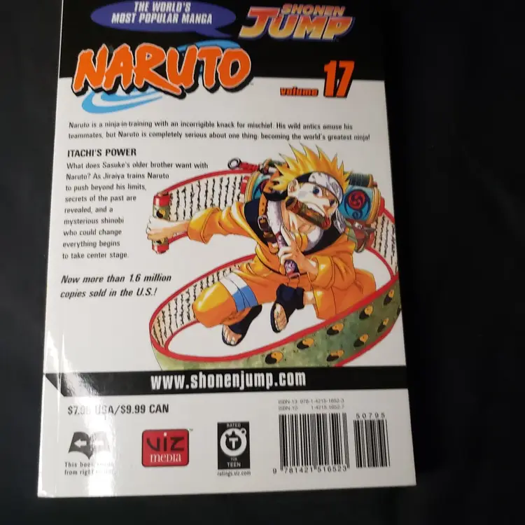 Naruto, Vol. 17: Itachi's Power - Paperback By Masashi Kishimoto