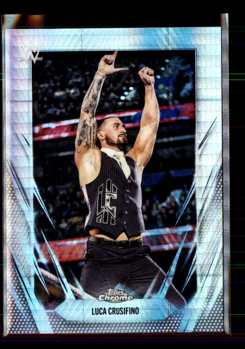 Luca Crusifino 2026 Topps Chrome WWE Prism Refractor #177 - (143) - NXT