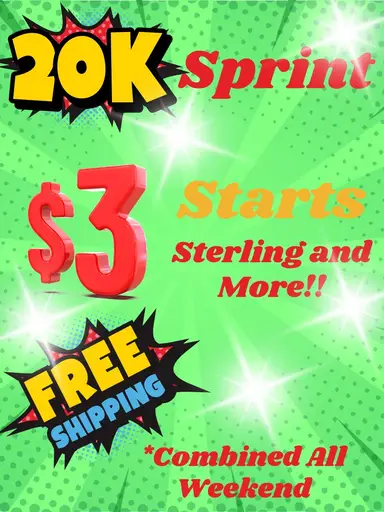 Free Shipping All Weekend Starts Tonight!  20k Sprint!!